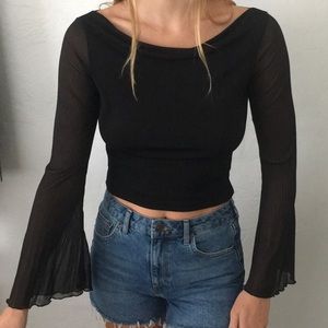 Vintage black blouse
